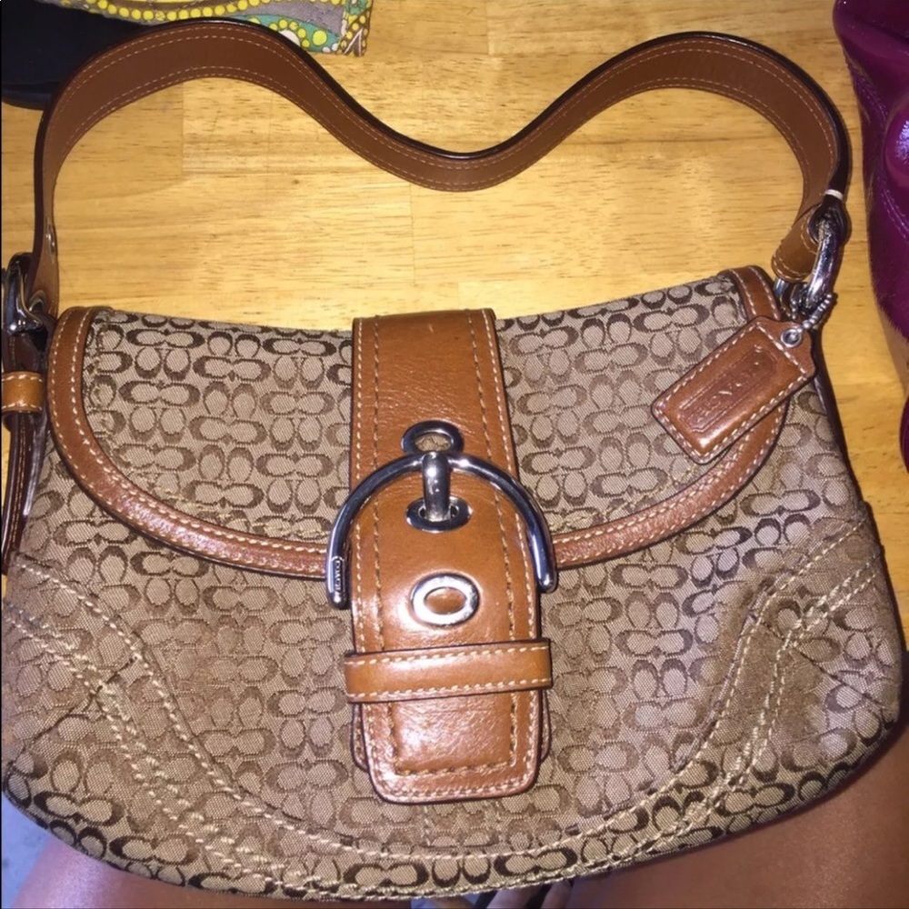 Small authentic Coach handbag